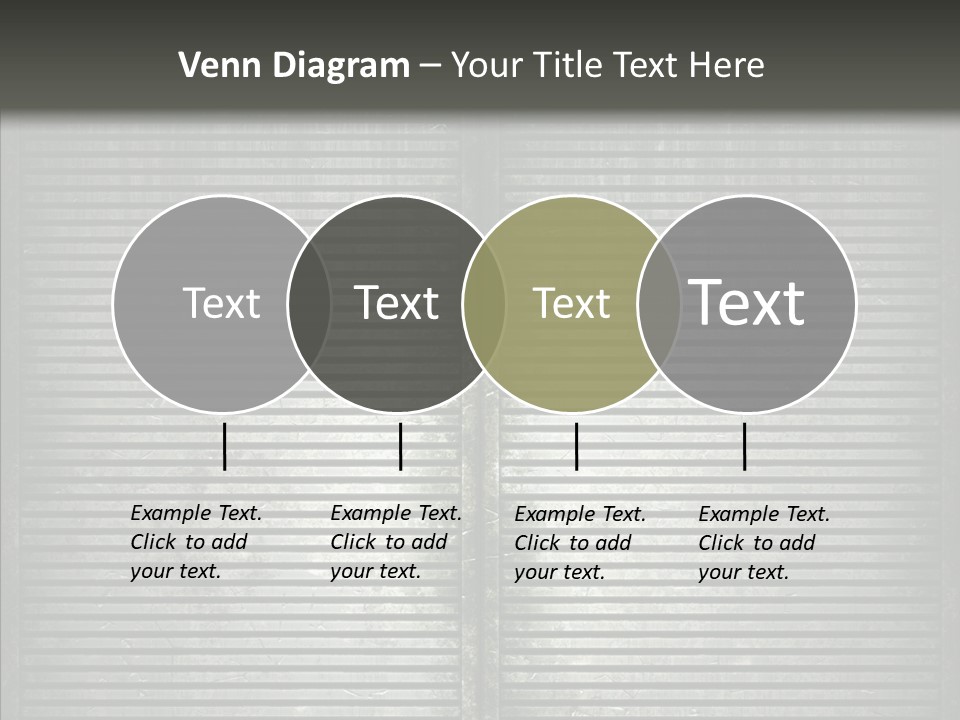 Lattice Texture Closeup PowerPoint Template