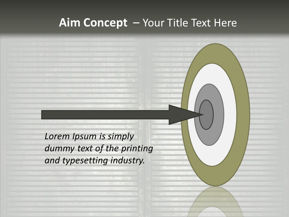 Lattice Texture Closeup PowerPoint Template