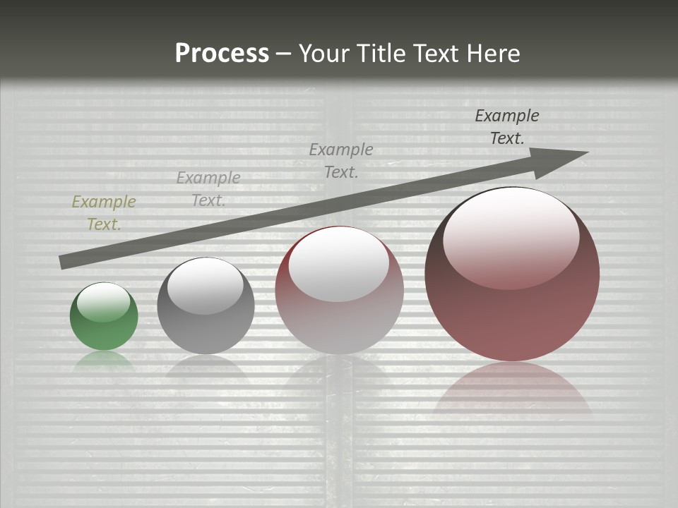 Lattice Texture Closeup PowerPoint Template