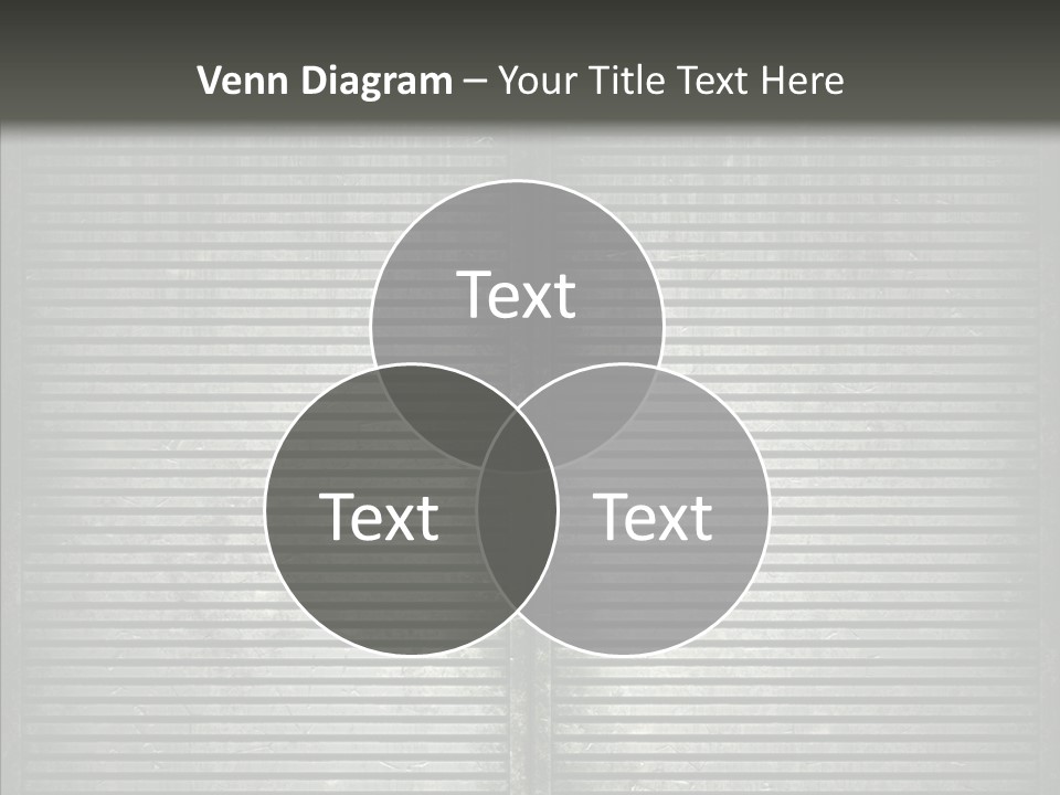 Lattice Texture Closeup PowerPoint Template