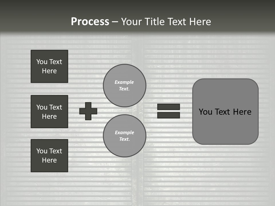 Lattice Texture Closeup PowerPoint Template