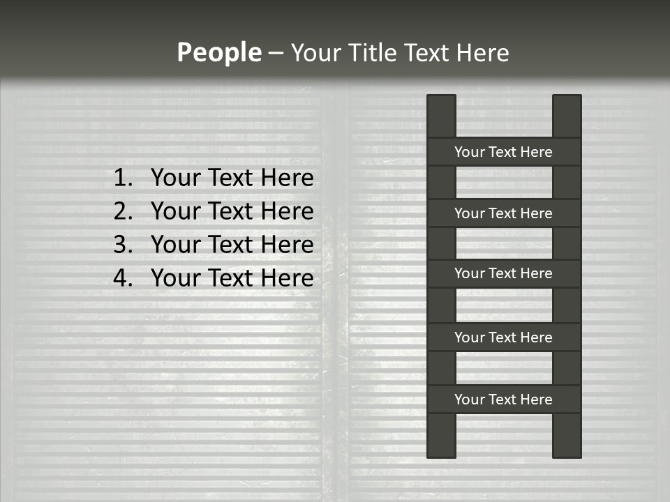 Lattice Texture Closeup PowerPoint Template