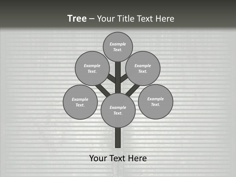 Lattice Texture Closeup PowerPoint Template