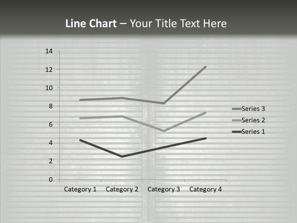 Lattice Texture Closeup PowerPoint Template