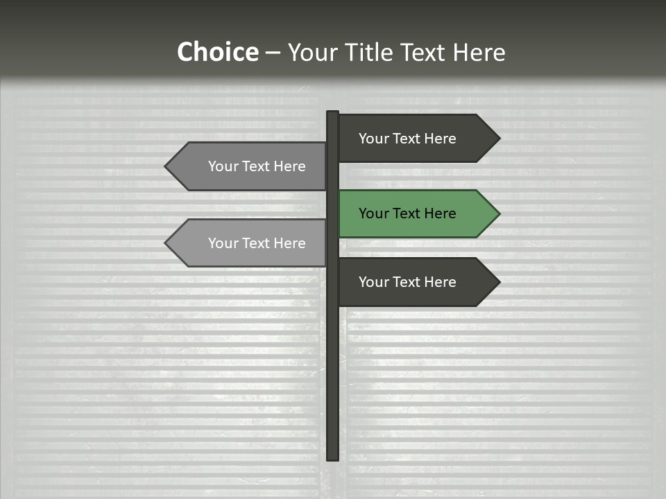 Lattice Texture Closeup PowerPoint Template