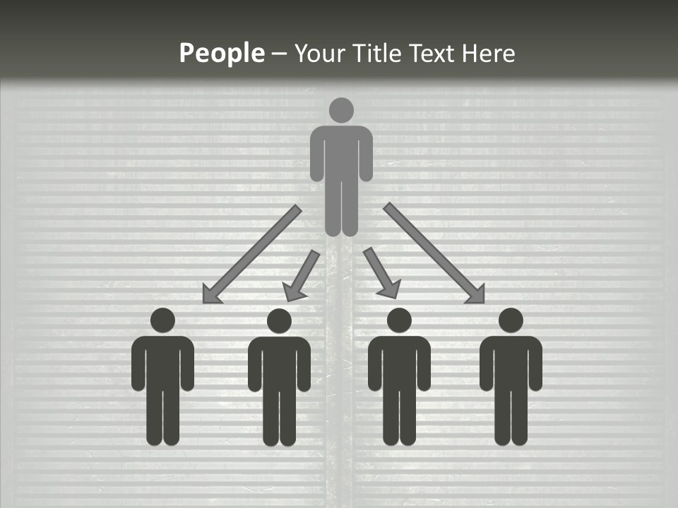 Lattice Texture Closeup PowerPoint Template