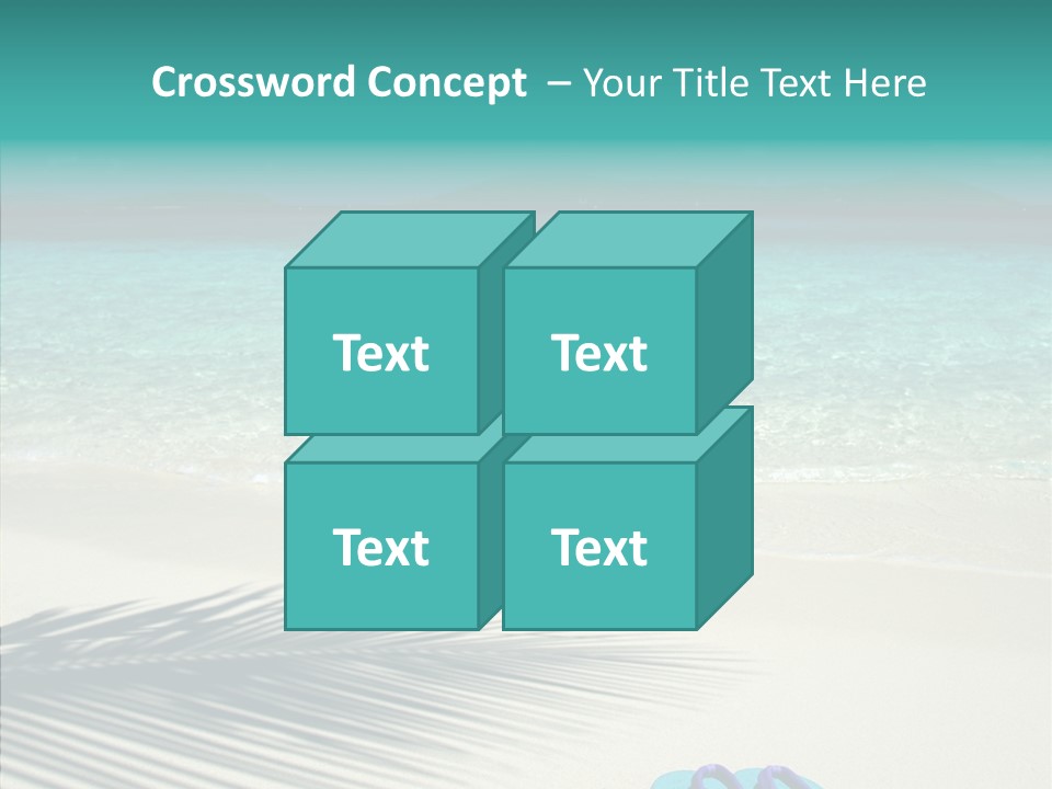 Corporate Teamwork Chair PowerPoint Template
