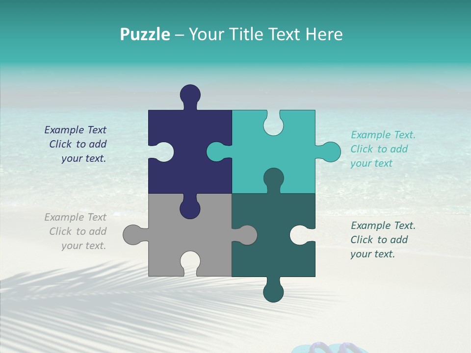 Corporate Teamwork Chair PowerPoint Template