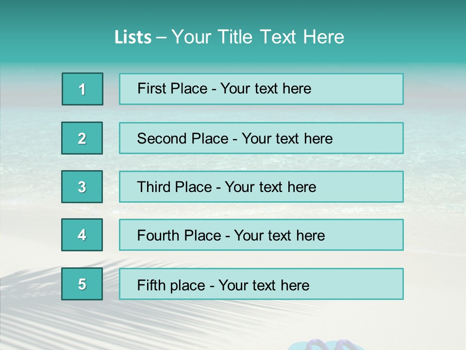 Corporate Teamwork Chair PowerPoint Template