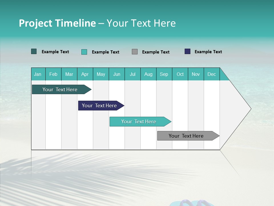 Corporate Teamwork Chair PowerPoint Template