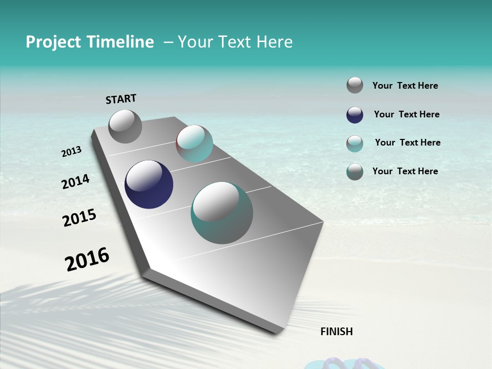 Corporate Teamwork Chair PowerPoint Template