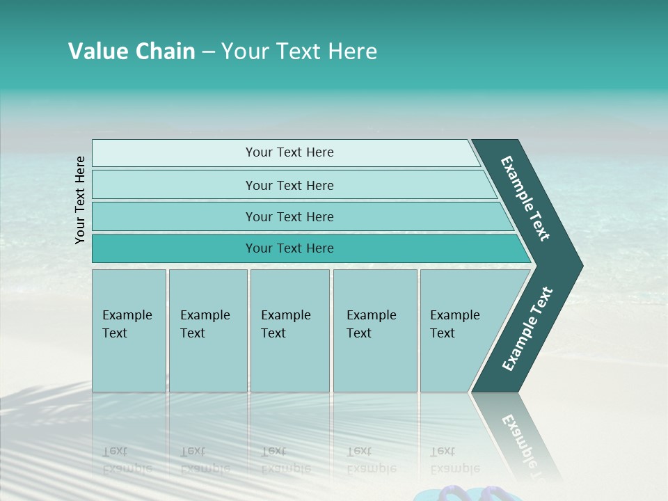 Corporate Teamwork Chair PowerPoint Template