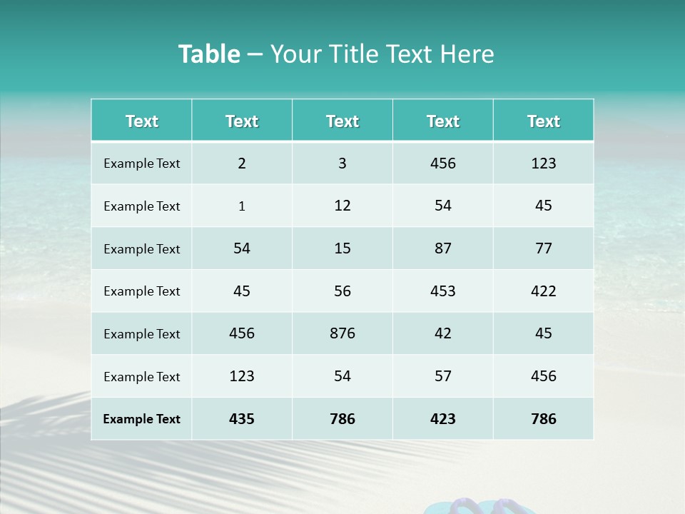 Corporate Teamwork Chair PowerPoint Template