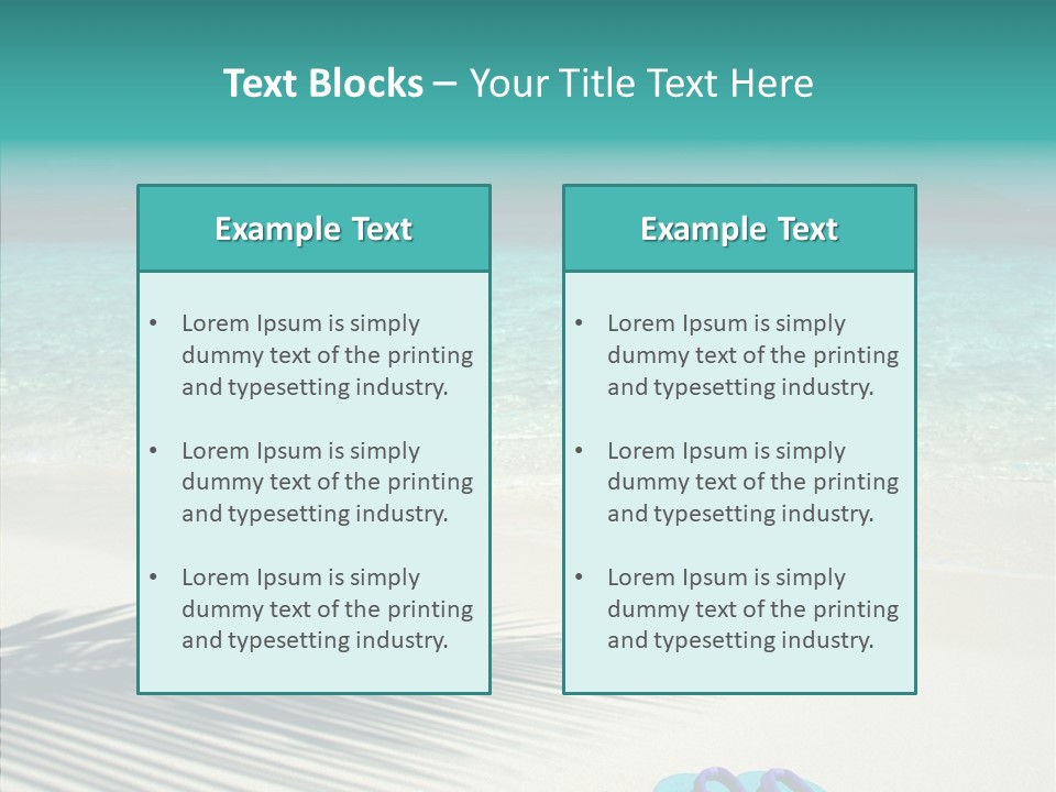 Corporate Teamwork Chair PowerPoint Template