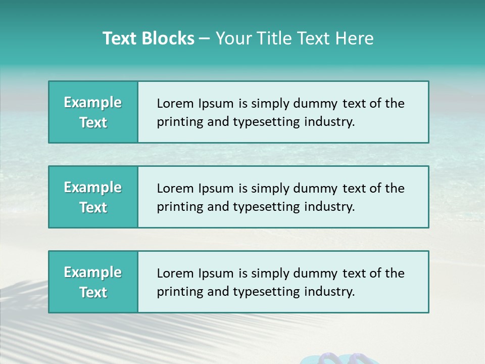 Corporate Teamwork Chair PowerPoint Template