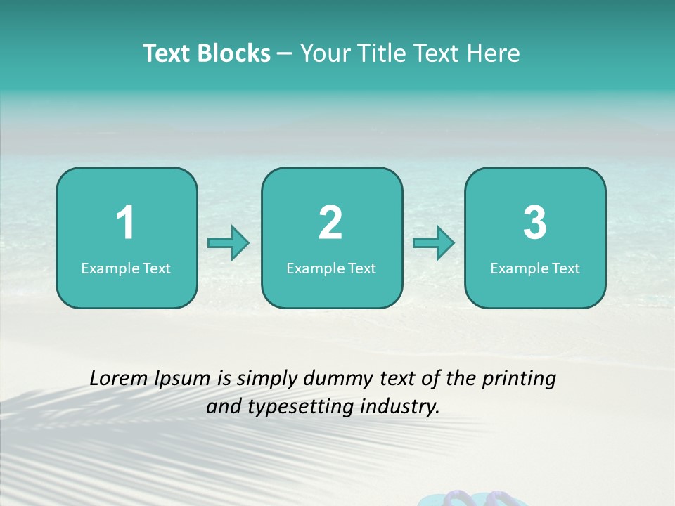 Corporate Teamwork Chair PowerPoint Template
