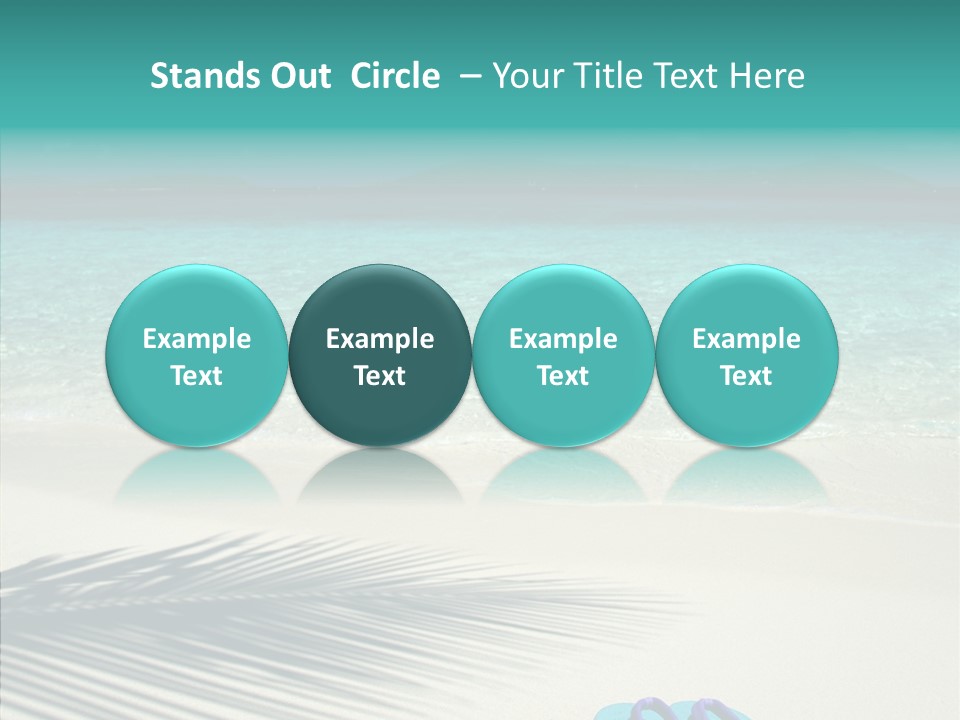 Corporate Teamwork Chair PowerPoint Template