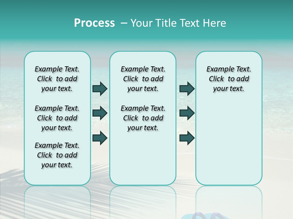 Corporate Teamwork Chair PowerPoint Template