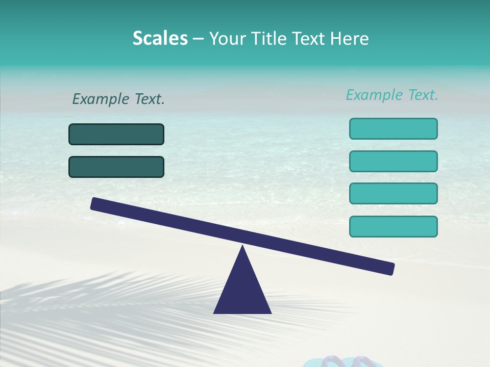 Corporate Teamwork Chair PowerPoint Template