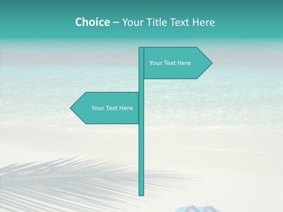 Corporate Teamwork Chair PowerPoint Template