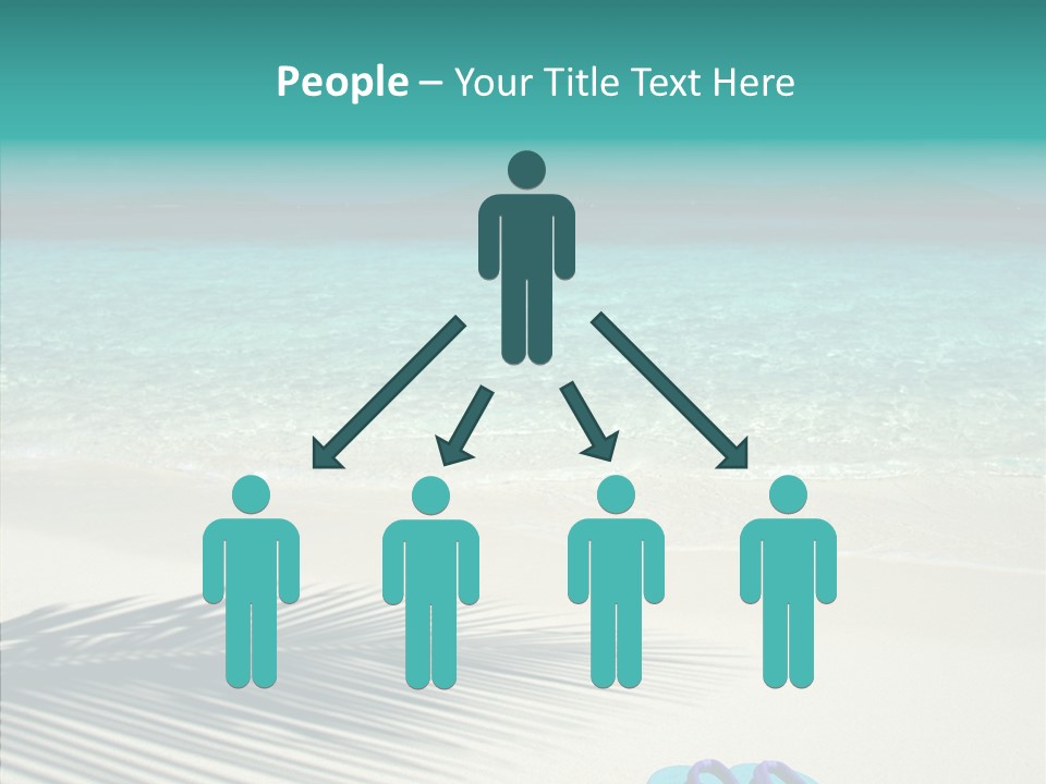 Corporate Teamwork Chair PowerPoint Template