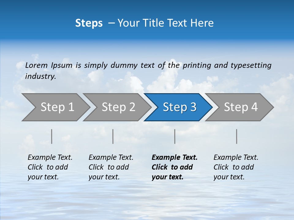 Cyclone Weather Scenics PowerPoint Template