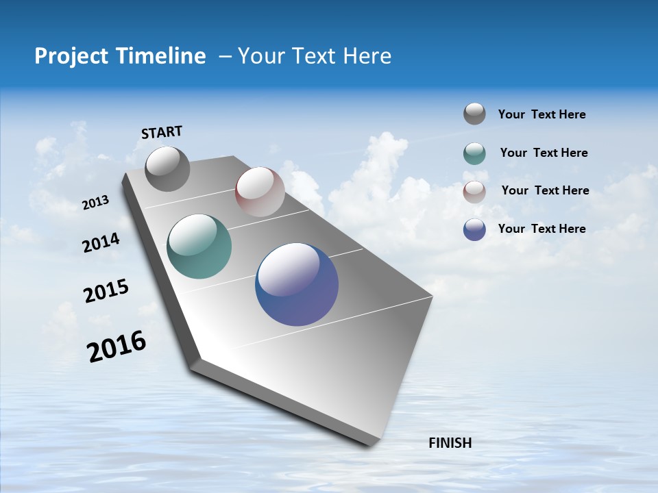 Cyclone Weather Scenics PowerPoint Template
