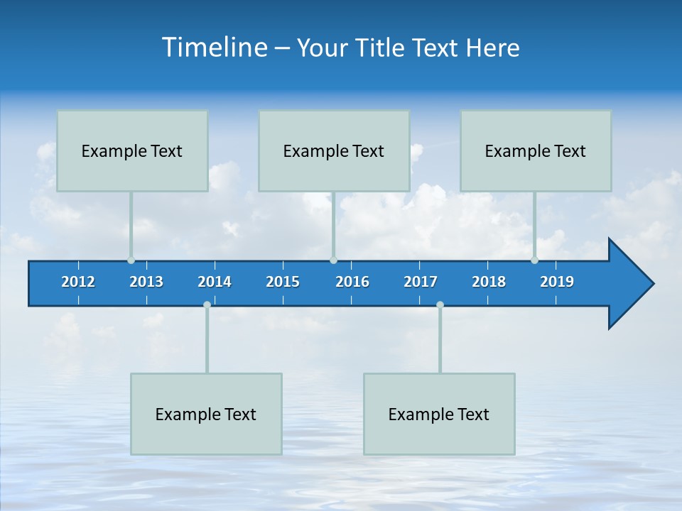 Cyclone Weather Scenics PowerPoint Template