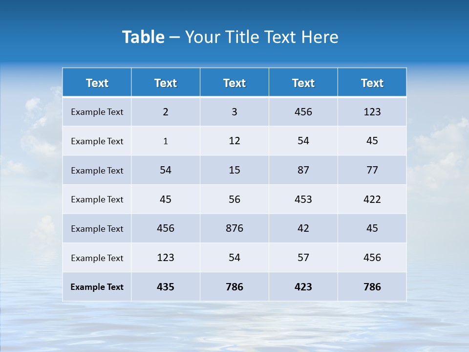 Cyclone Weather Scenics PowerPoint Template