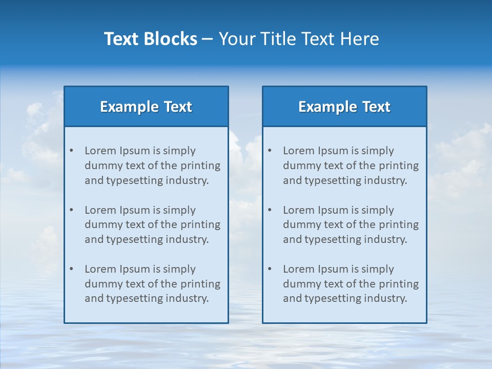 Cyclone Weather Scenics PowerPoint Template