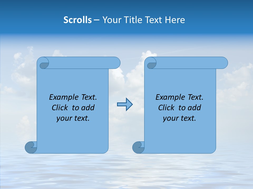Cyclone Weather Scenics PowerPoint Template