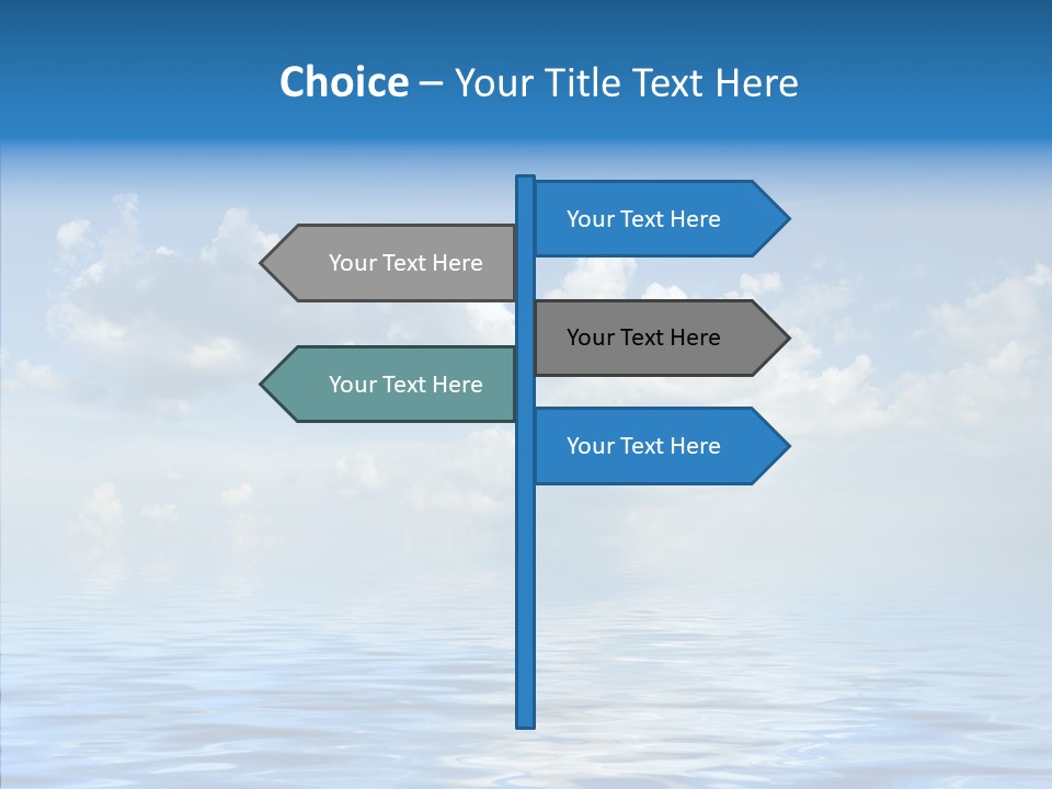 Cyclone Weather Scenics PowerPoint Template