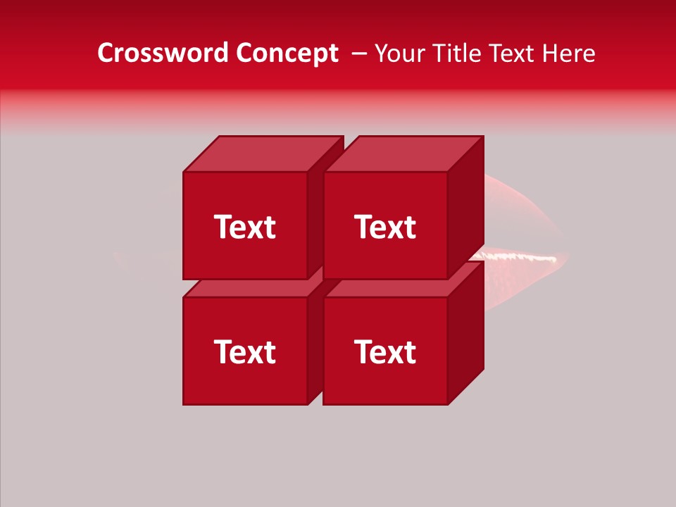 Makeup Desire Color PowerPoint Template