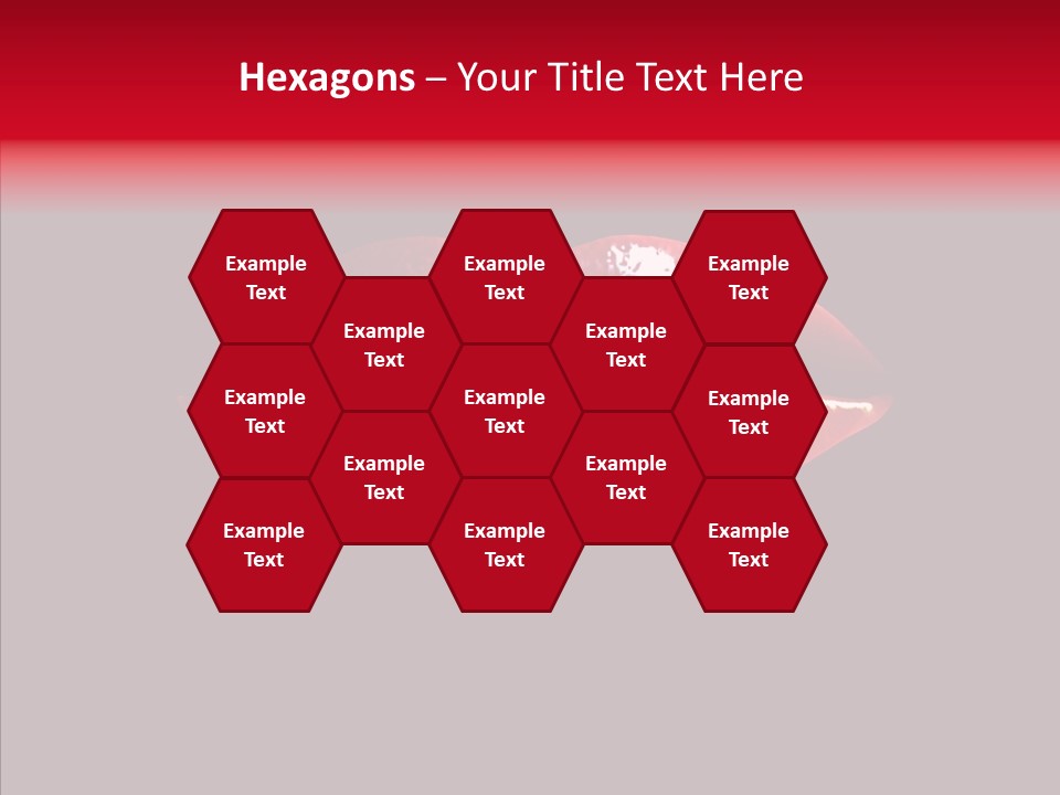 Makeup Desire Color PowerPoint Template