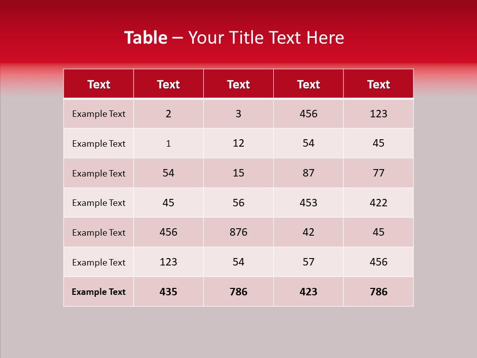 Makeup Desire Color PowerPoint Template