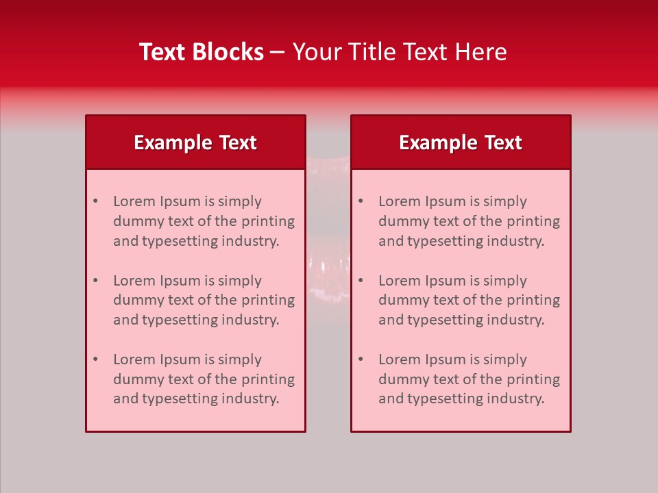 Makeup Desire Color PowerPoint Template