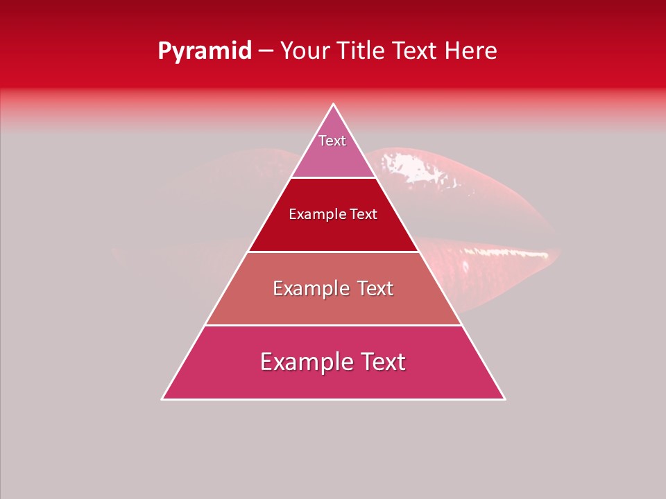 Makeup Desire Color PowerPoint Template