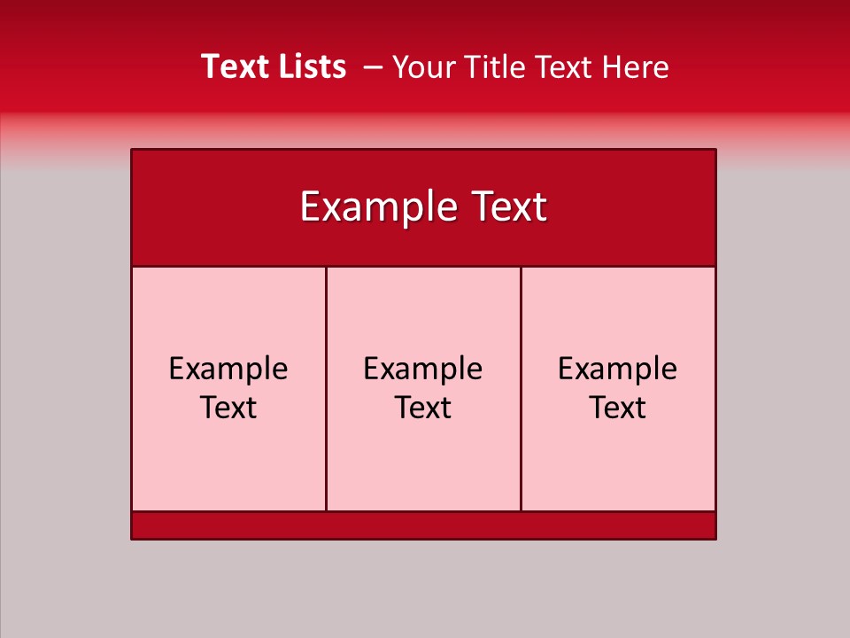 Makeup Desire Color PowerPoint Template