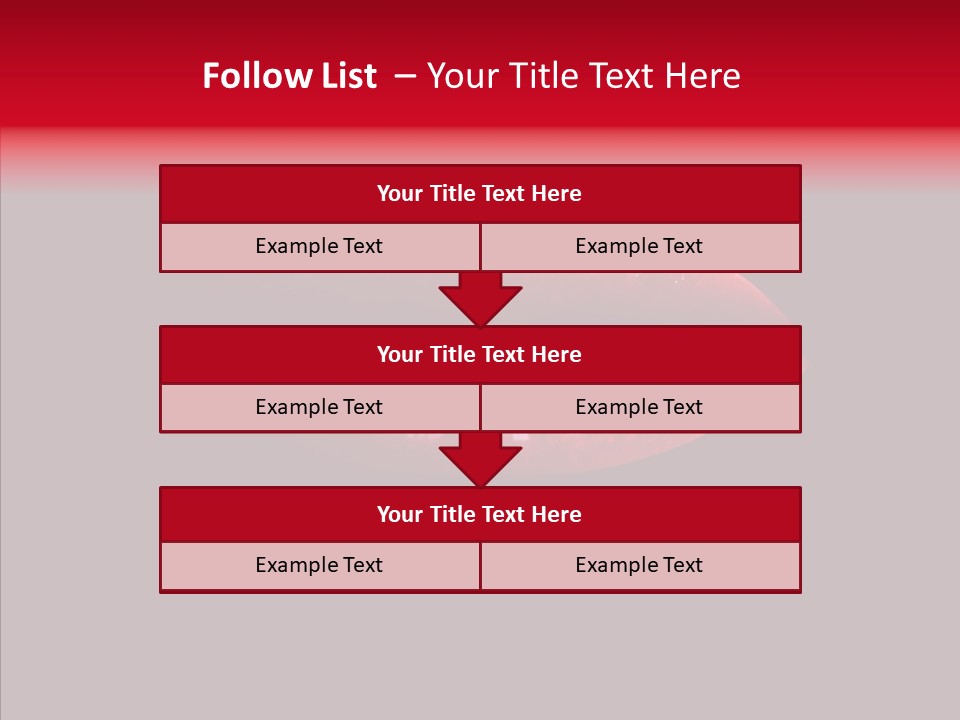 Makeup Desire Color PowerPoint Template