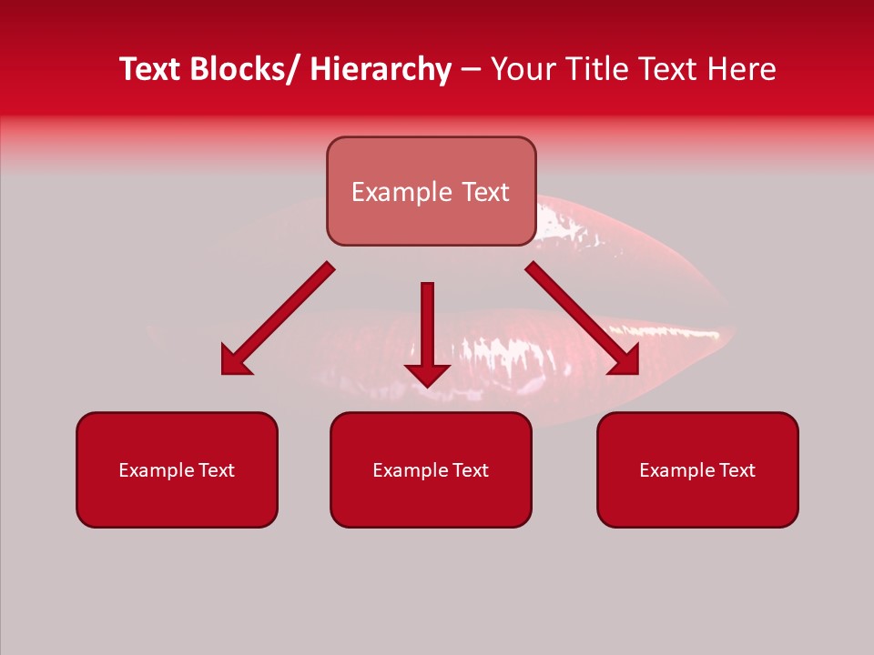 Makeup Desire Color PowerPoint Template