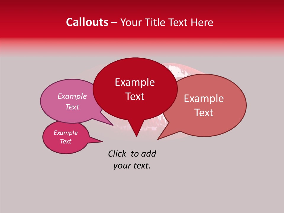 Makeup Desire Color PowerPoint Template