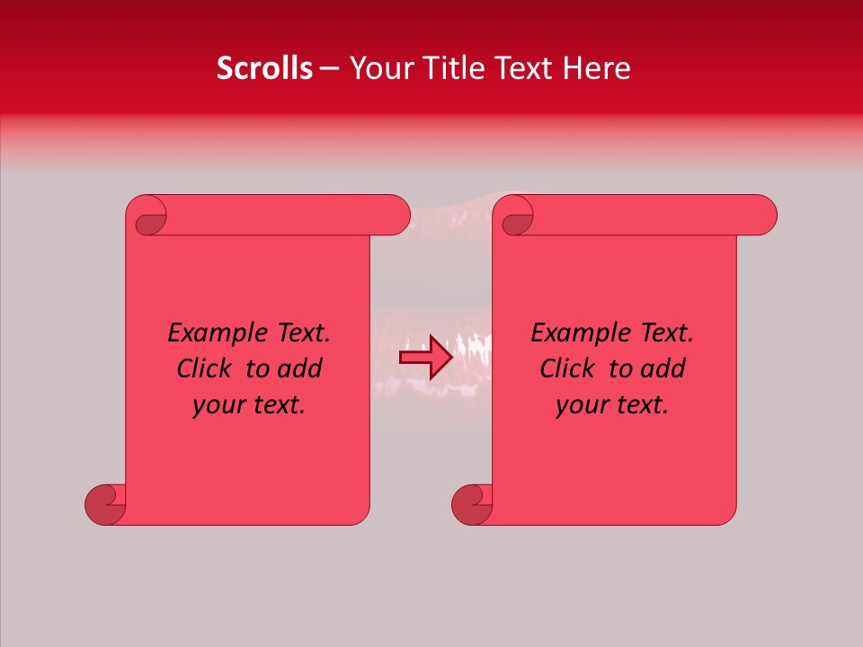 Makeup Desire Color PowerPoint Template