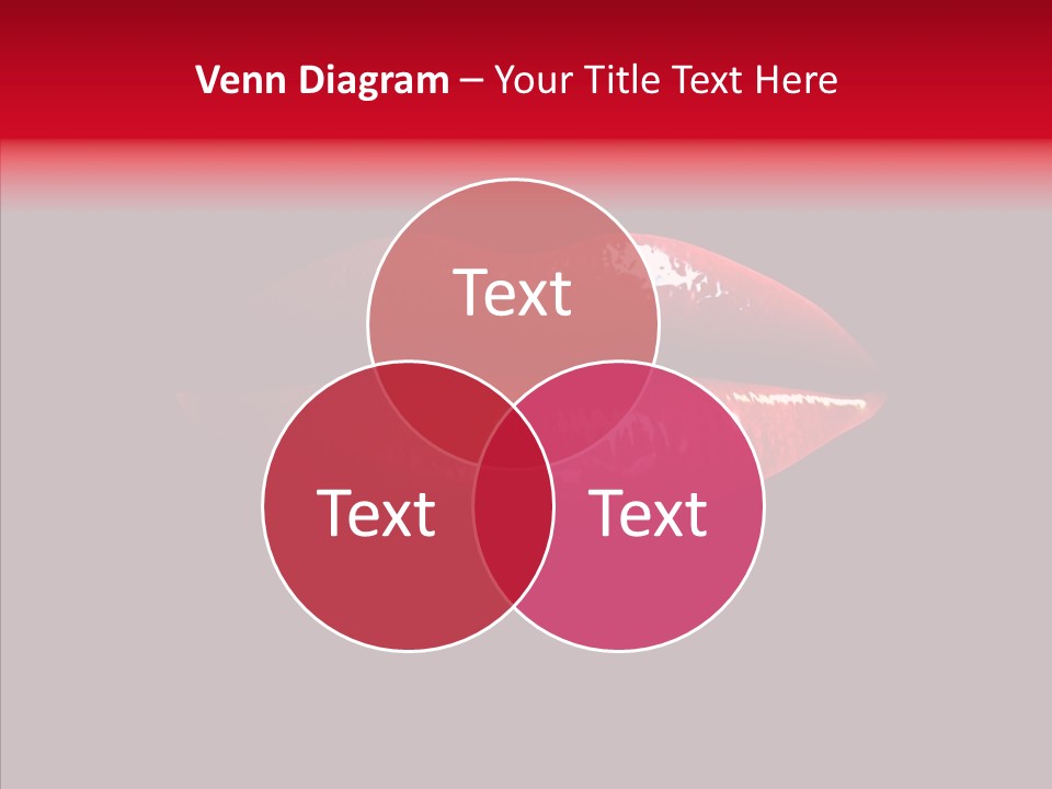 Makeup Desire Color PowerPoint Template