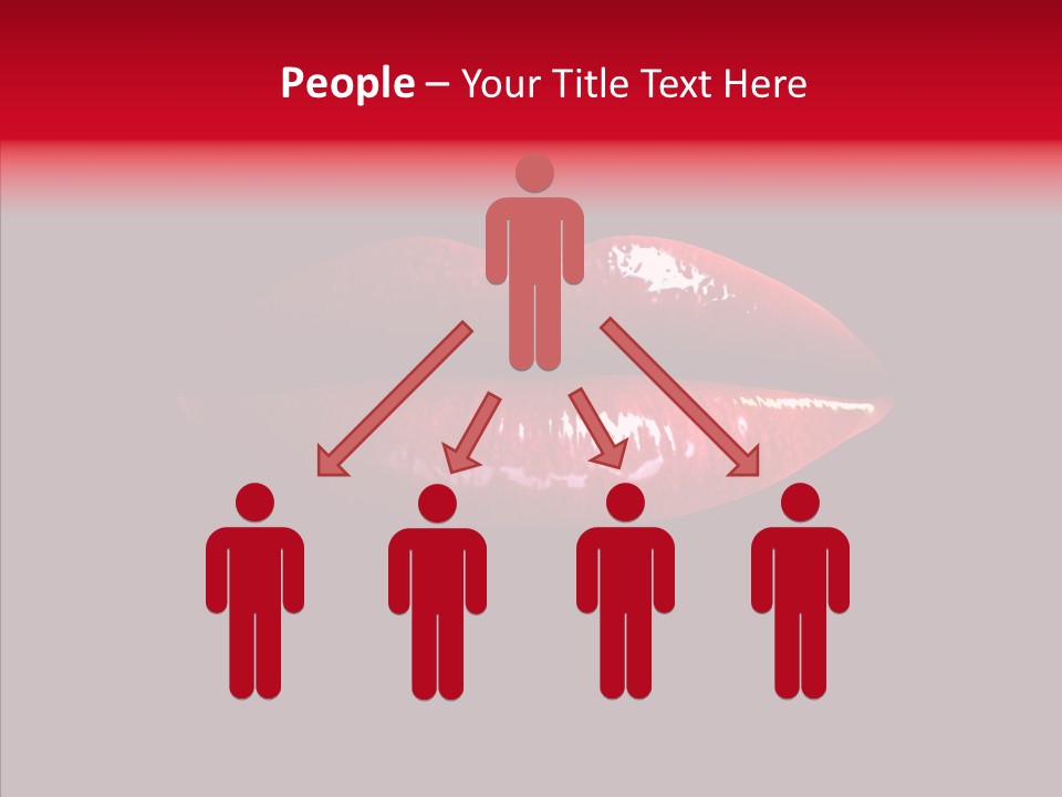 Makeup Desire Color PowerPoint Template