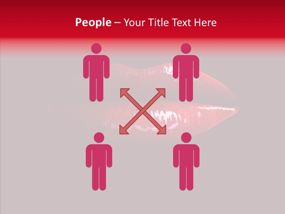 Makeup Desire Color PowerPoint Template