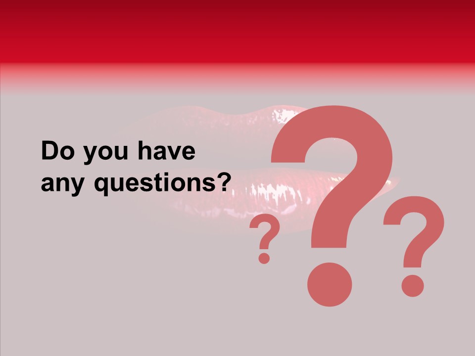 Makeup Desire Color PowerPoint Template