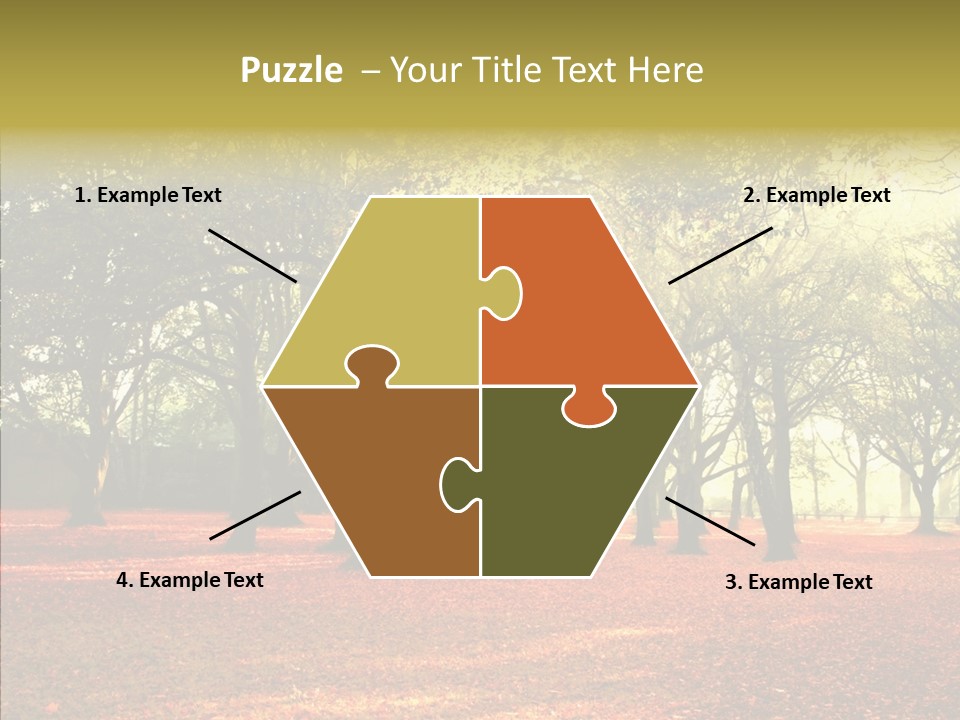 Orange Magnificent Display PowerPoint Template