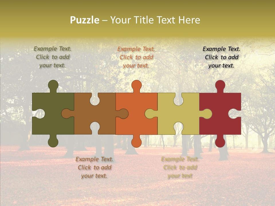 Orange Magnificent Display PowerPoint Template