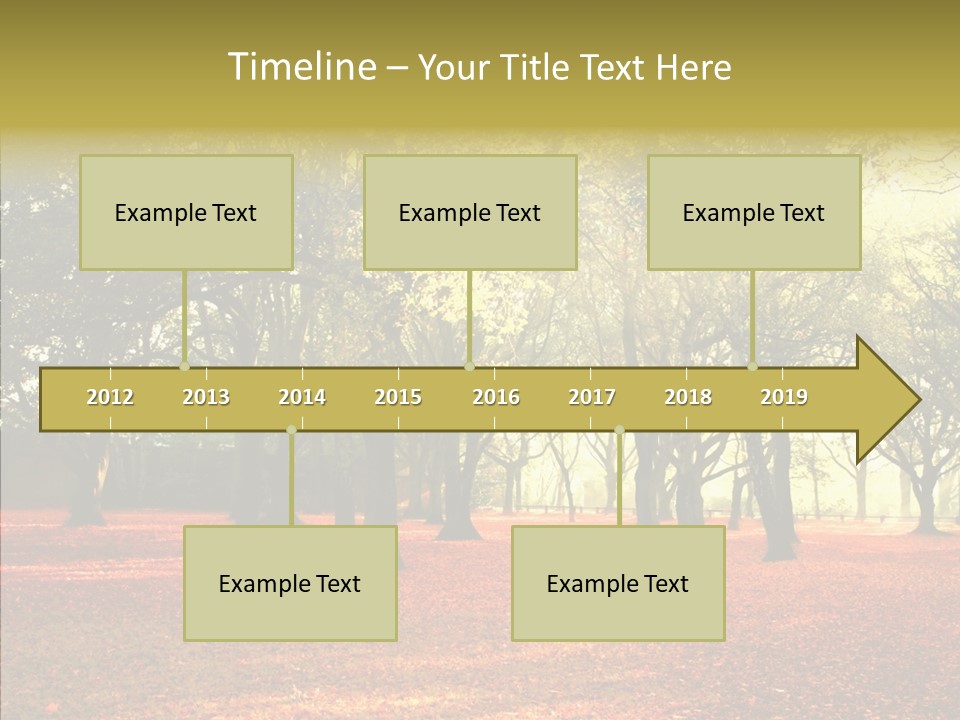 Orange Magnificent Display PowerPoint Template