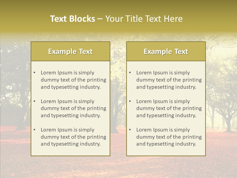 Orange Magnificent Display PowerPoint Template